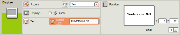 NXTG Display Text